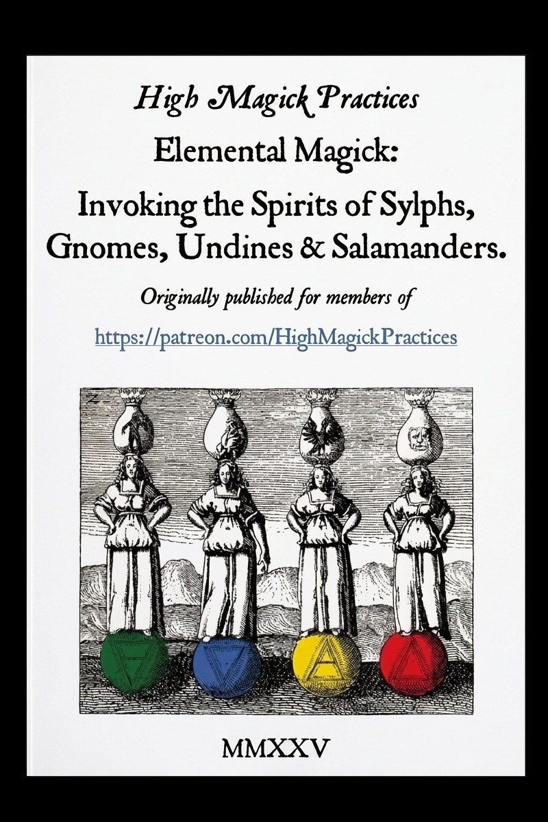 Elemental Magick: Invoking Spirits of Sylphs, Gnomes, Undines & Salamanders cover