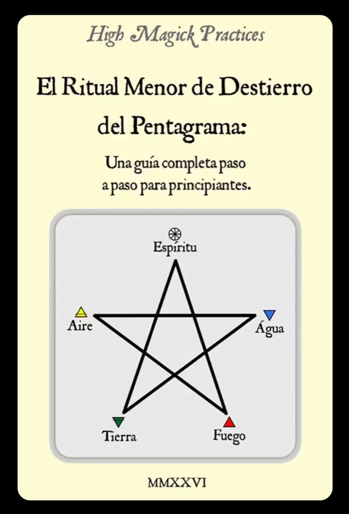 El Ritual Menor de Destierro del Pentagrama cover