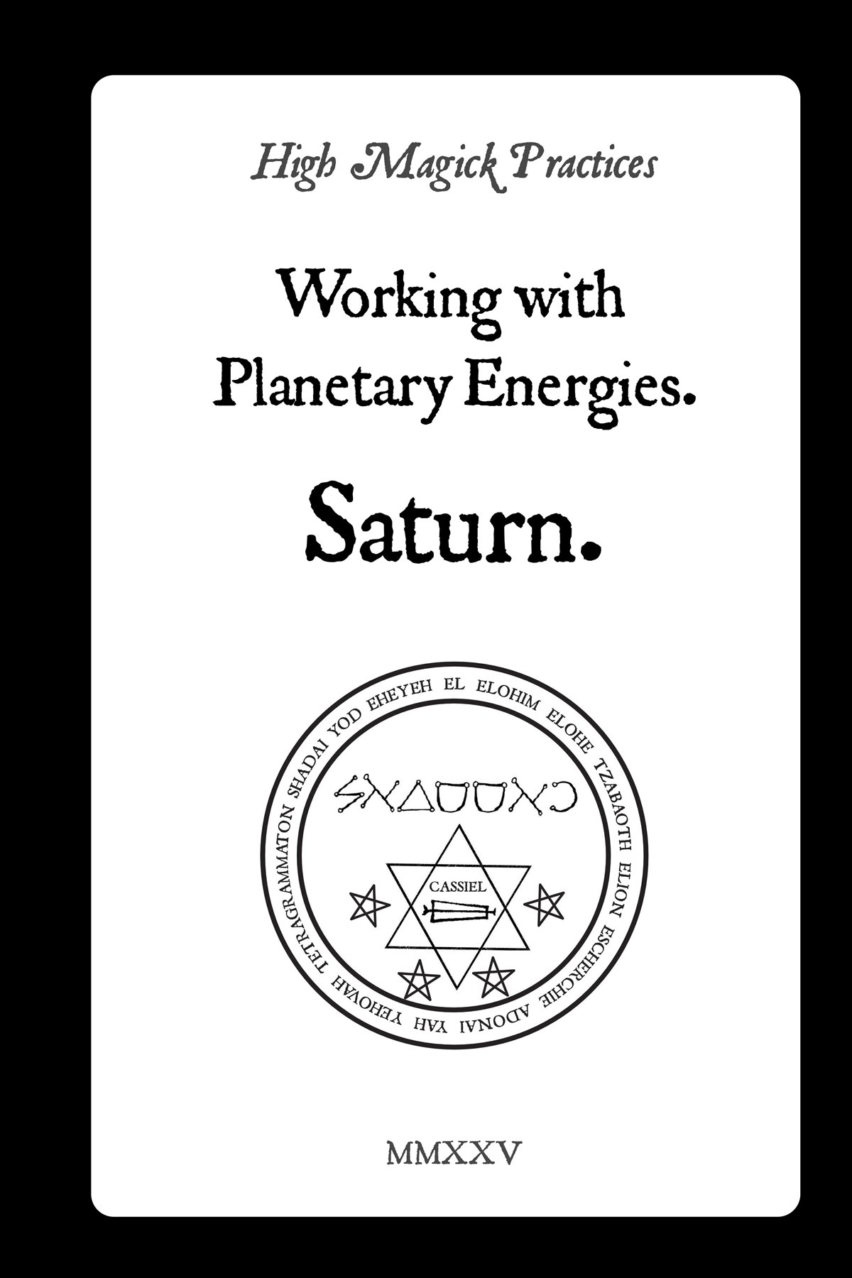 Working with Planetary Energies - Saturn cover